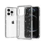 Coque iPhone 12 Pro Max Transparente Paillettes