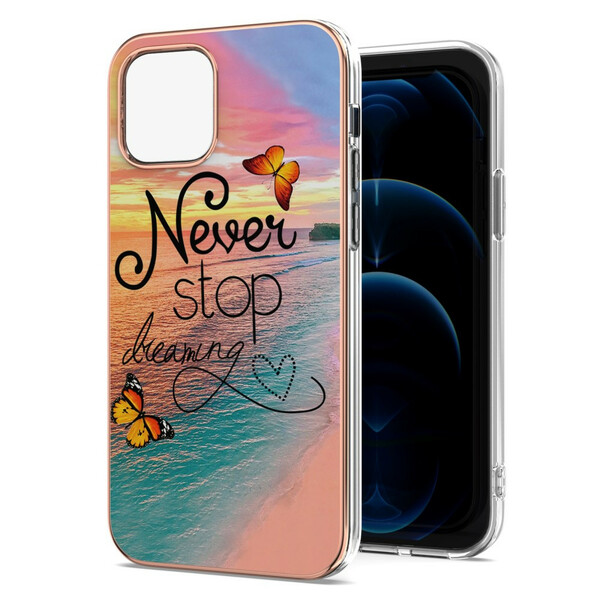 Coque iPhone 13 Never Sto Dreaming Papillons