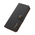 Housse iPhone 13 Cuir Véritable KHAZNEH RFID