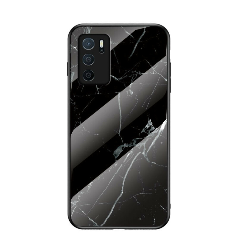 Coque Oppo A16 / A16s Verre Trempé Marble Colors