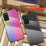 Coque Oppo A16 / A16s Verre Trempé Fibre Carbone