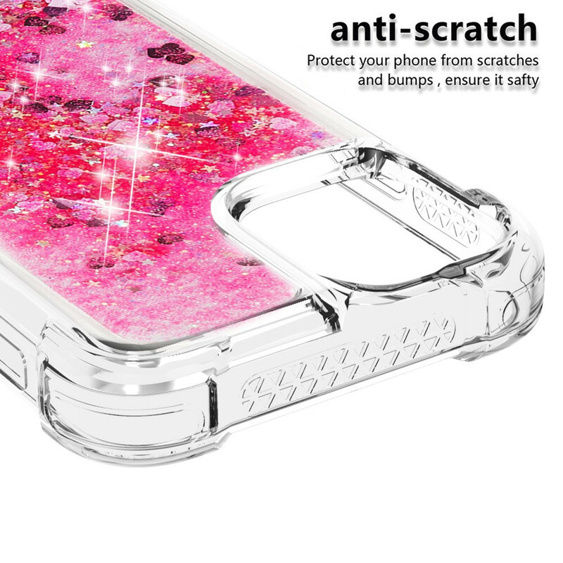 Coque iPhone 13 Désires Paillettes