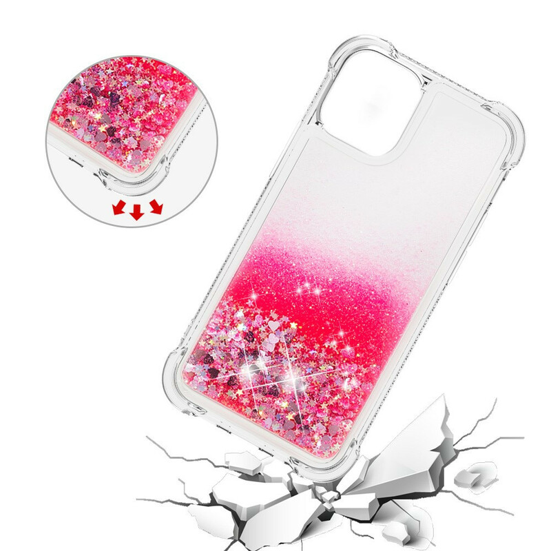 Coque iPhone 13 Désires Paillettes