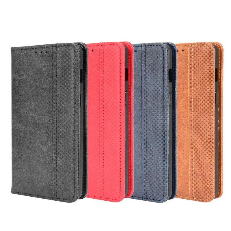 Flip Cover OnePlus Nord 2 5G Effet Cuir Vintage Stylisé