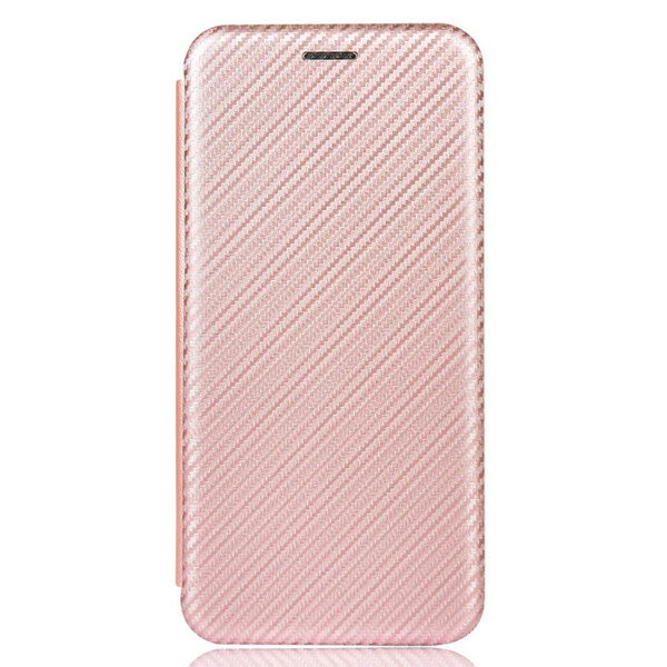 Flip Cover iPhone 13 Fibre Carbone