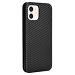 Flip Cover iPhone 13 Fibre Carbone