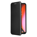 Flip Cover OnePlus Nord 2 5G Silicone Carbone Coloré