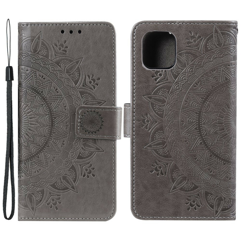 Housse iPhone 13 Mandala Soleil