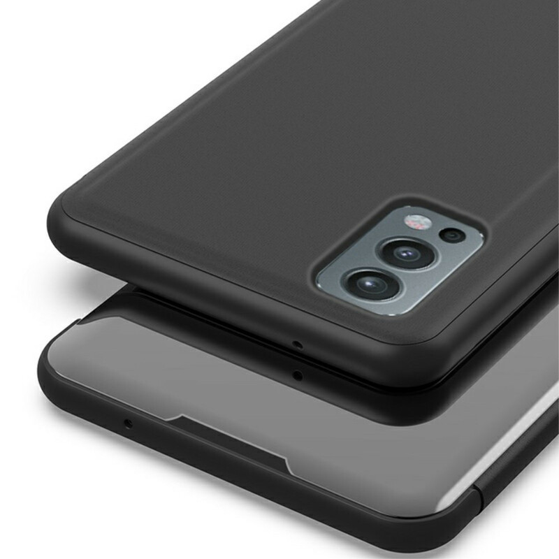 View Cover OnePlus Nord 2 5G Miroir et Simili Cuir