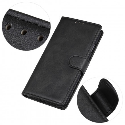 Housse Poco X3 / X3 Pro / X3 NFC Effet Cuir Matte Rétro