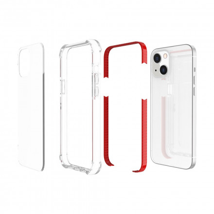 Coque iPhone 13 Transparente Rebords Silicone