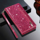 Housse iPhone 13 Porte-Monnaie Paillettes