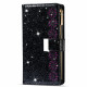 Housse iPhone 13 Paillettes Portefeuille Zip