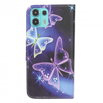 Housse Motorola Edge 20 Lite Butterflies