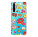 Coque OnePlus Nord love Donuts