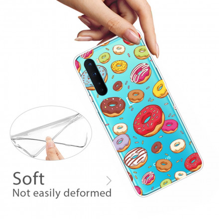 Coque OnePlus Nord love Donuts