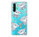 Coque OnePlus Nord Mignons Koalas Gris