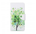 Housse Motorola Edge 20 Arbre Vert