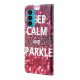 Housse Motorola Edge 20 Keep Calm and Sparkle