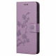 Housse Motorola Edge 20 Papillons et Fleurs à Lanière