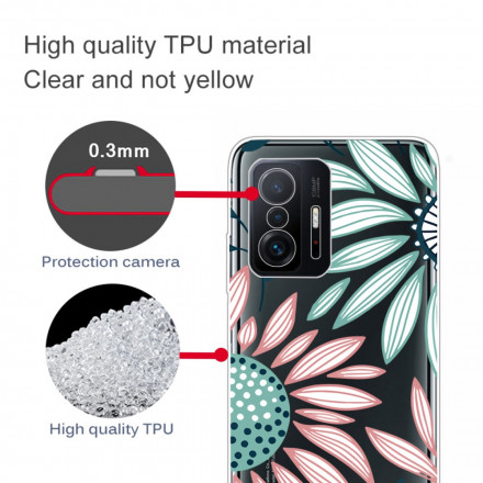 Coque Xiaomi 11T Fleur Pure