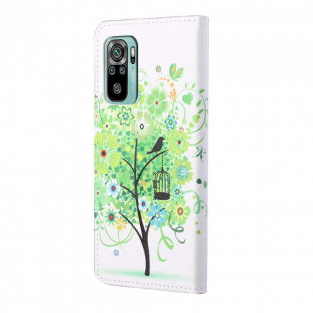 Housse Xiaomi Redmi 10 Arbre Vert