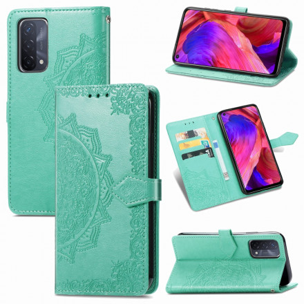 Housse Oppo A54 5G / A74 5G Mandala Moyen Age