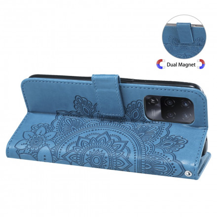 Housse Oppo A94 5G Mandala en Fleurs