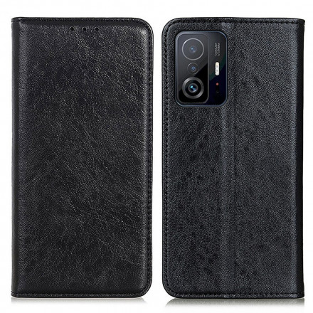 Flip Cover Xiaomi 11T / 11T Pro Texture Cuir Fendu