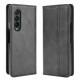 Flip Cover Samsung Galaxy Z Fold 3 5G Effet Cuir Stylisé