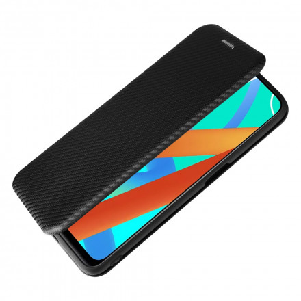 Flip Cover Realme 8 5G Silicone Carbone Coloré