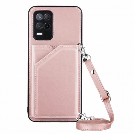 Coque Realme 8 5G Bandoulière Porte-cartes