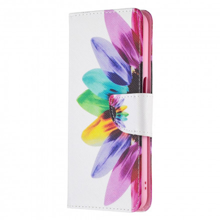 Housse Realme 8 5G Fleur Aquarelle