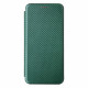 Flip Cover Vivo Y33s / Y21 / Y21s Silicone Carbone Coloré