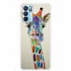 Coque Oppo Reno 6 5G Girafe Colorée