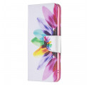 Housse Oppo Reno 6 5G Fleur Aquarelle