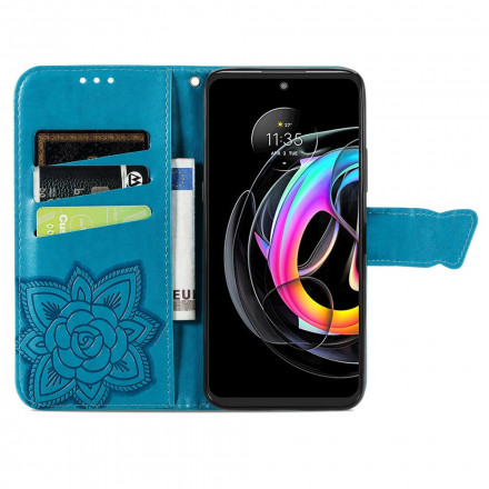 Housse Motorola Edge 20 Lite Demi Papillons