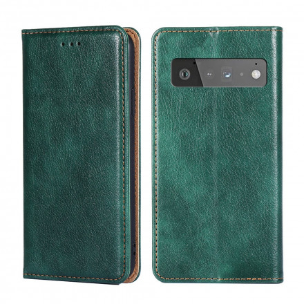 Flip Cover Google Pixel 6 Pro Style Cuir Vintage