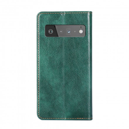 Flip Cover Google Pixel 6 Pro Style Cuir Vintage