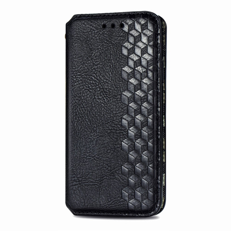 Flip Cover Motorola Edge 20 Effet Cuir Texture Diamant