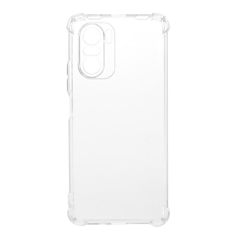 Coque Poco F3 / Xiaomi Mi 11i 5G Transparente Coins Renforcés