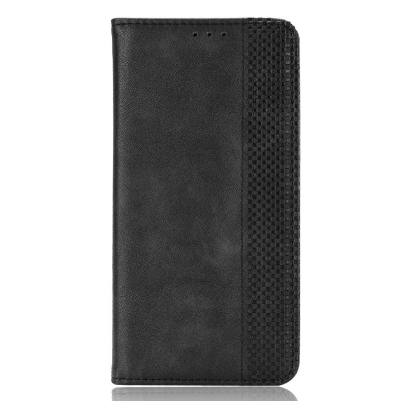 Flip Cover Poco F3 / Xiaomi Mi 11i 5G Effet Cuir Vintage Stylisé