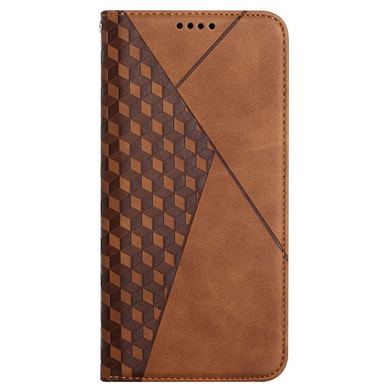 Flip Cover Poco F3 / Xiaomi Mi 11i 5G Effet Cuir Géo