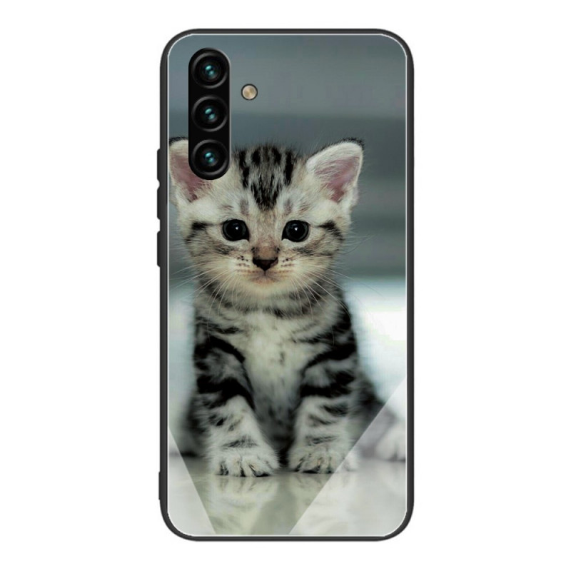 Coque Samsung Galaxy A13 5G / A04s Verre Trempé Chaton