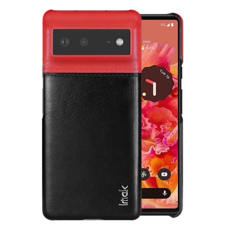 Coque Google Pixel 6 IMAK Ruiyi Series Effet Cuir