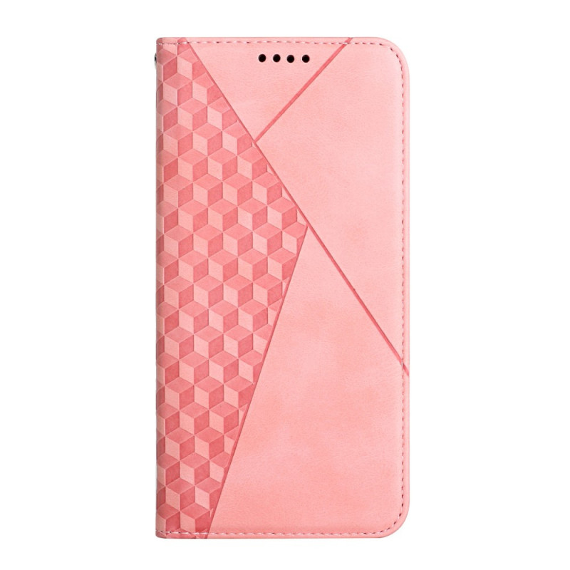 Flip Cover Realme 8 5G Effet Cuir Géo