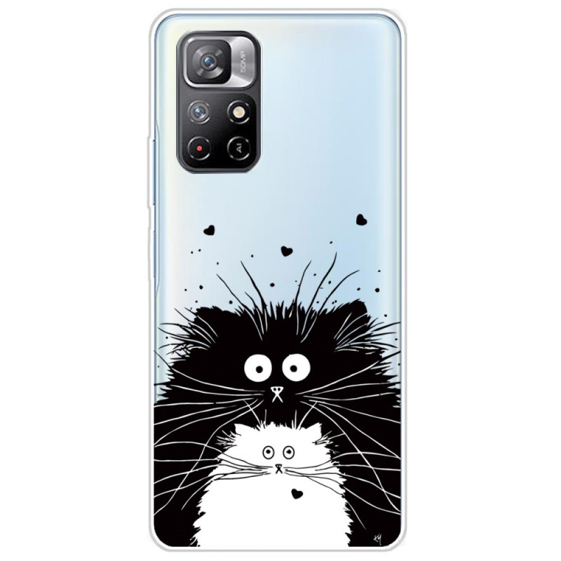 Coque Poco M4 Pro 5G Regarde les Chats