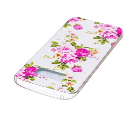 Coque Samsung Galaxy S8 Fleurs Liberty Fluorescente