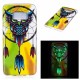 Coque Samsung Galaxy S8 Attrape Rêves Hibou Fluorescente