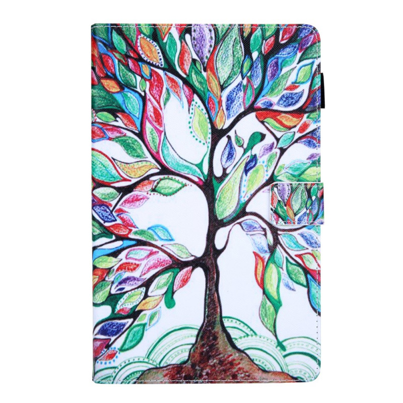 Housse Samsung Galaxy Tab A8 (2022) / (2021) Arbre Multicolore